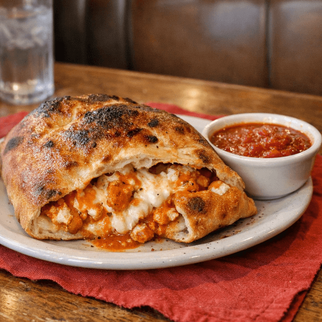 Buffalo Chicken Calzone