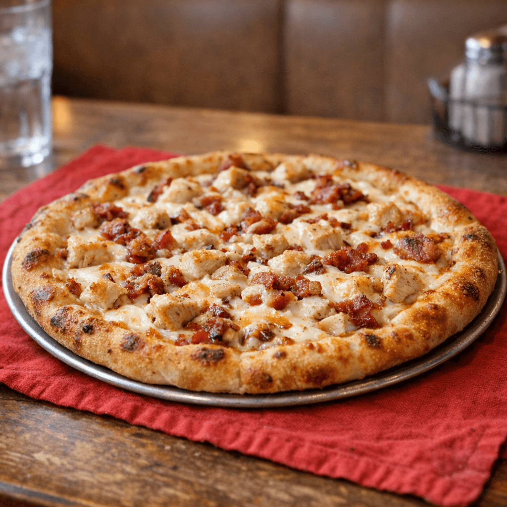 Chicken Bacon Ranch Pizza