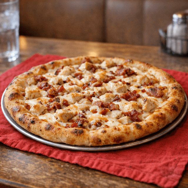 Chicken Bacon Ranch Pizza
