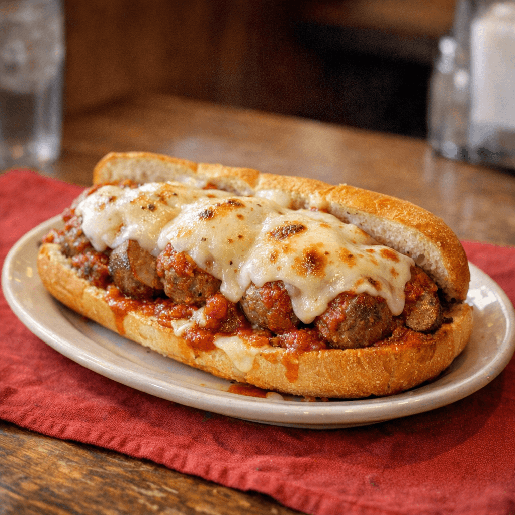 Meatball & Sausage Parmigiana