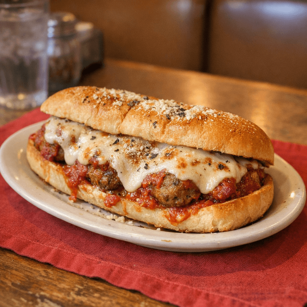Meatball Parmigiana