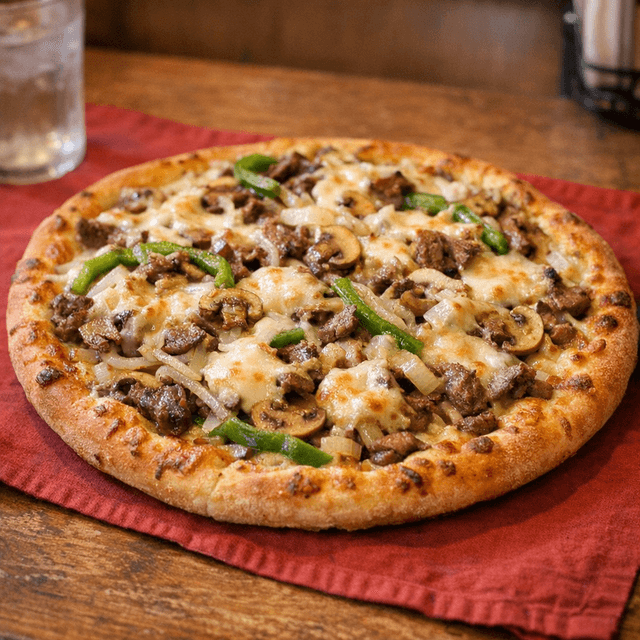 Philly Steak Pizza