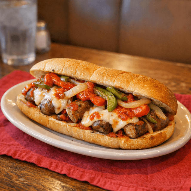 Sausage, Peppers & Onions