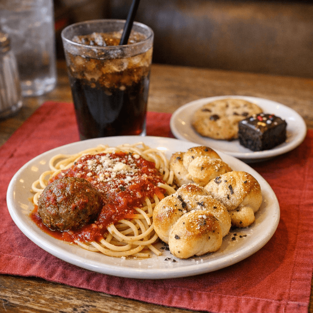 Spaghetti, Knots & A Drink